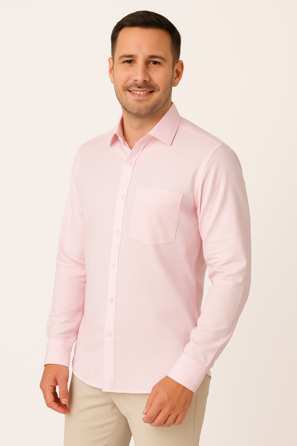 Pink Formal Shirt - Image 2