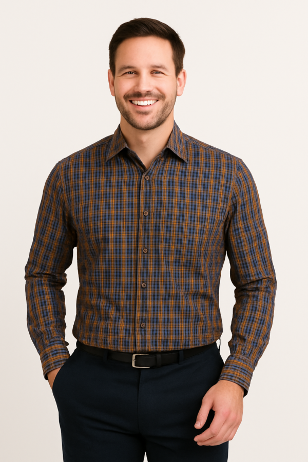 Checkered Multicolor Shirt - Image 4