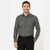 Printed Black Shirt