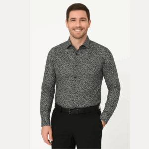 Printed Black Shirt
